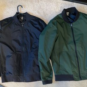 2 MSX Michael Strahan jackets black & green medium